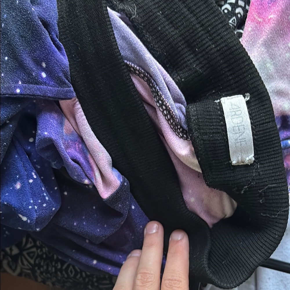 Ardene Galaxy Print Track Pants